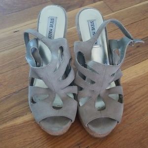 Steve Madden Chunky Platform Sandals Size 8.5